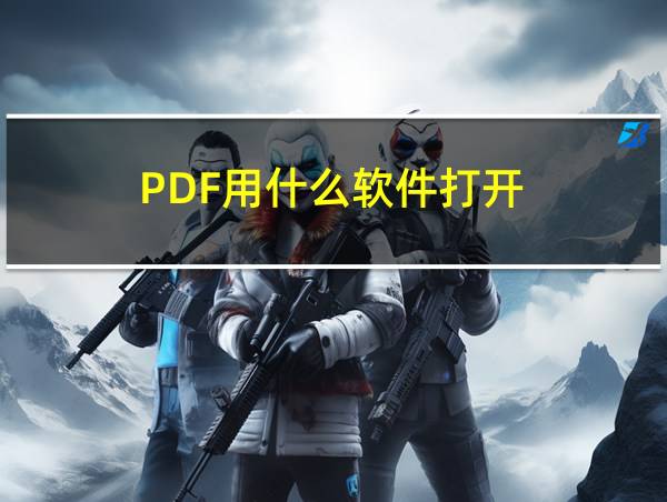 PDF用什么软件打开的相关图片