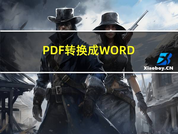 PDF转换成WORD的相关图片