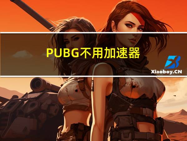 PUBG不用加速器的相关图片