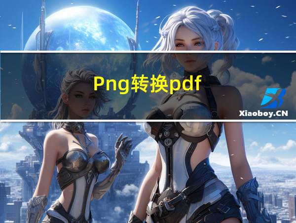 Png转换pdf的相关图片