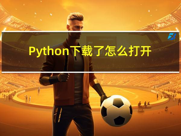 Python下载了怎么打开的相关图片