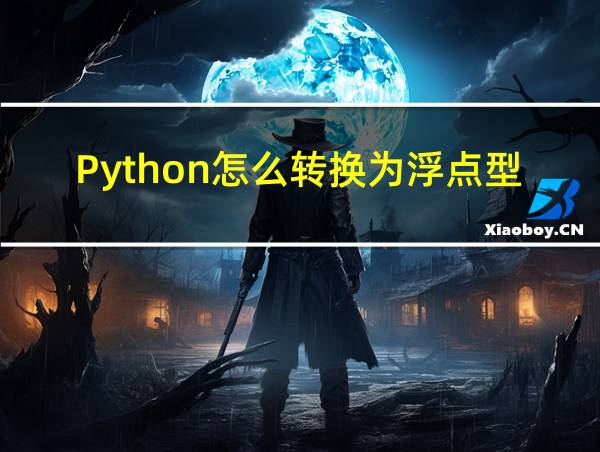 Python怎么转换为浮点型的相关图片