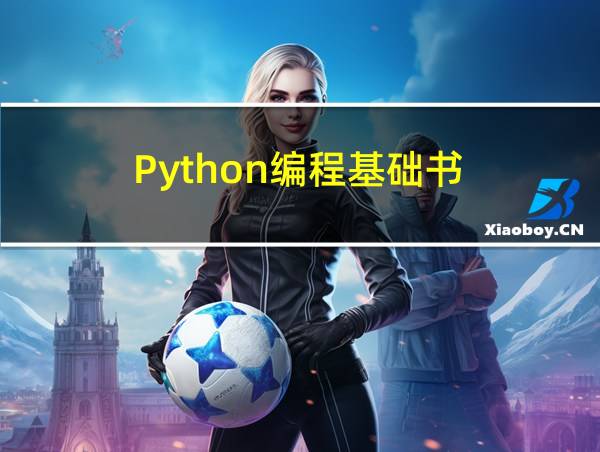 Python编程基础书的相关图片