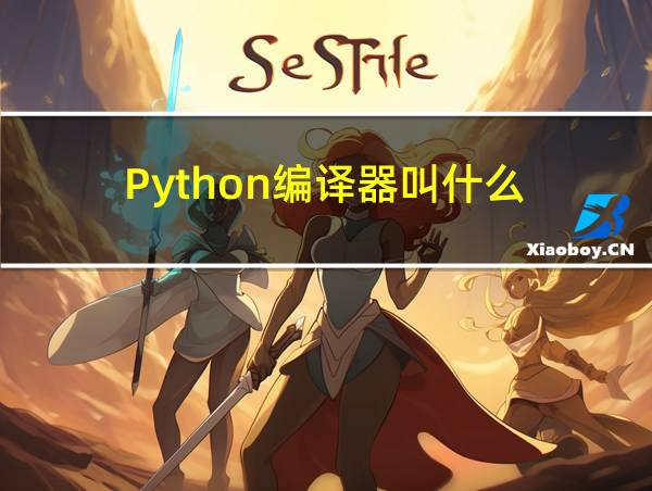 Python编译器叫什么的相关图片