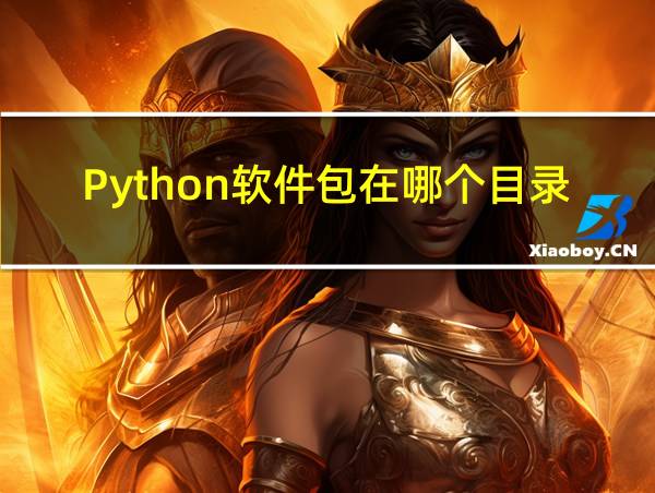 Python软件包在哪个目录的相关图片