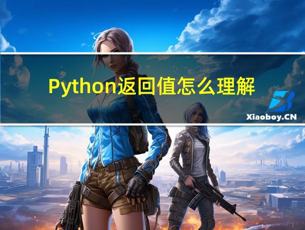 Python返回值怎么理解的相关图片