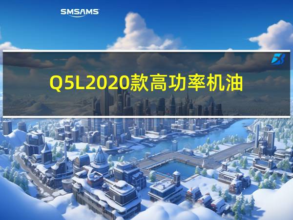 Q5L2020款高功率机油的相关图片