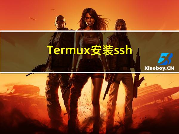 Termux安装ssh的相关图片