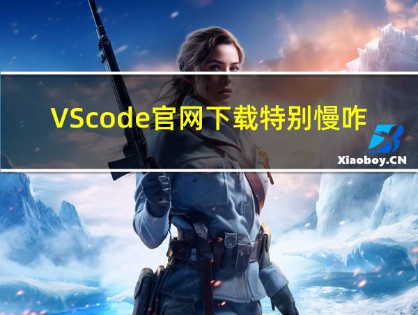 VScode官网下载特别慢咋办的相关图片