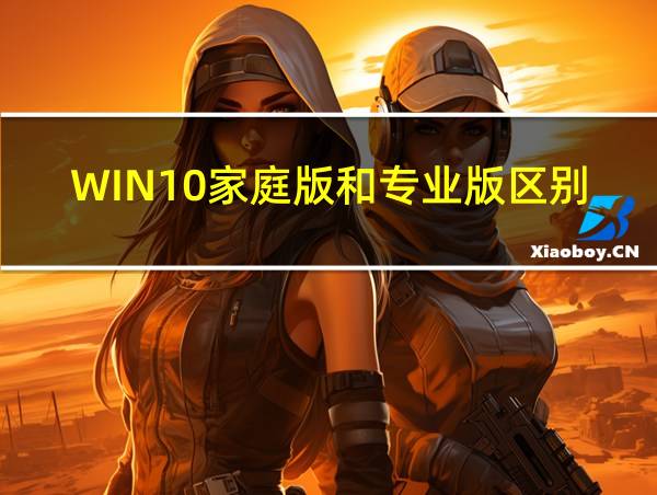 WIN10家庭版和专业版区别的相关图片