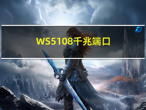 WS5108千兆端口的相关图片