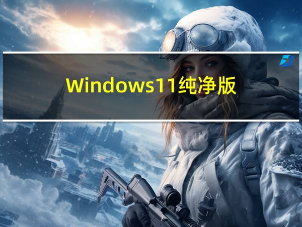 Windows11纯净版的相关图片