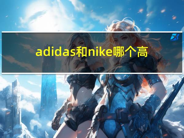 adidas和nike哪个高档的相关图片