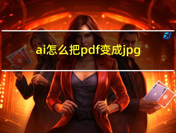 ai怎么把pdf变成jpg的相关图片