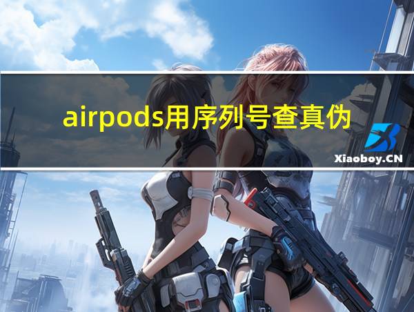 airpods用序列号查真伪的相关图片