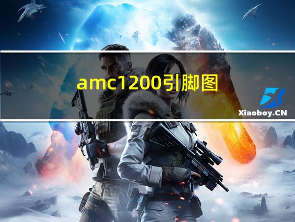 amc1200引脚图的相关图片