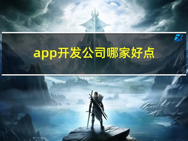 app开发公司哪家好点的相关图片