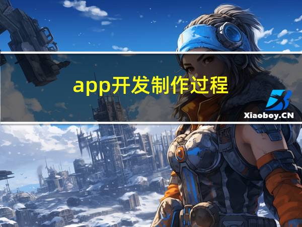 app开发制作过程的相关图片