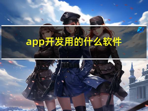 app开发用的什么软件的相关图片