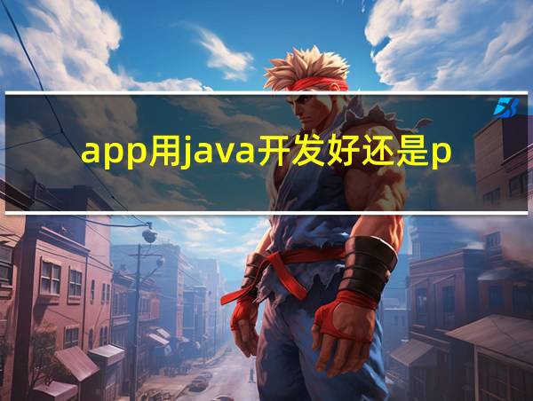 app用java开发好还是php好的相关图片