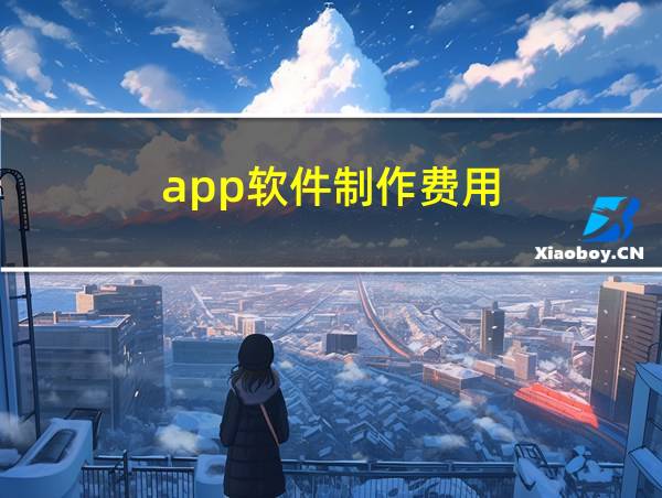 app软件制作费用的相关图片