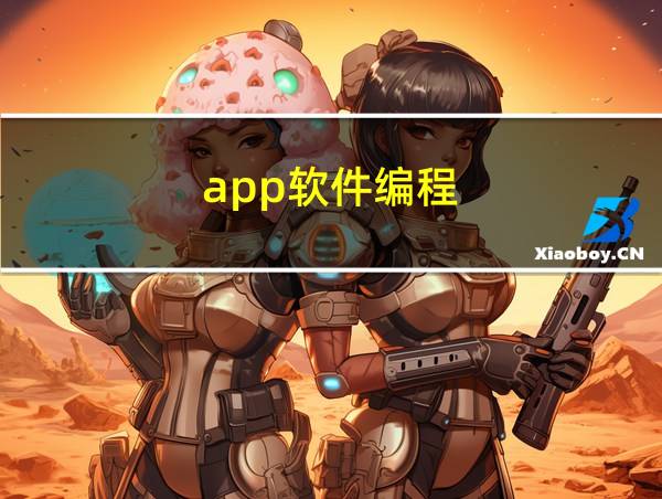 app软件编程的相关图片