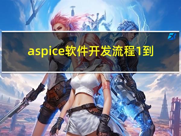 aspice软件开发流程1到3的相关图片