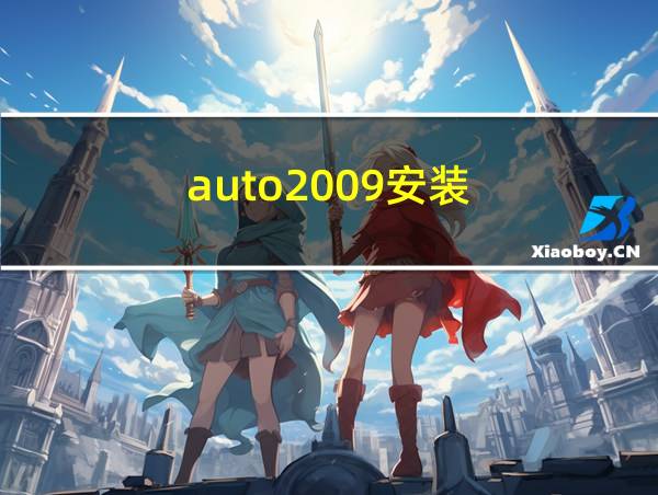 auto2009安装的相关图片