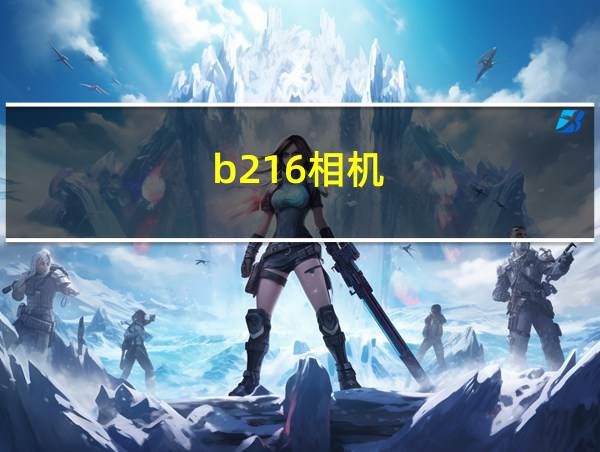 b216相机的相关图片