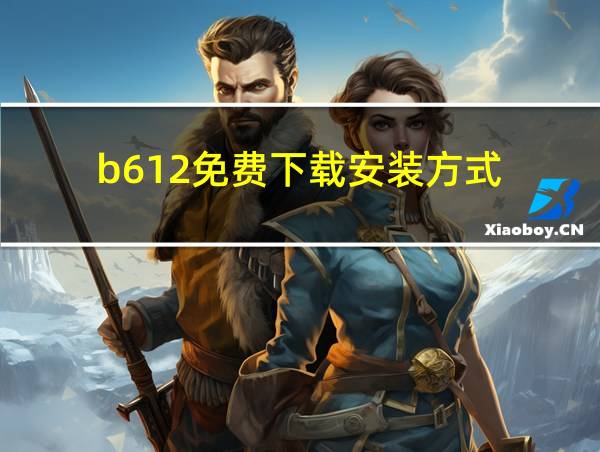 b612免费下载安装方式的相关图片