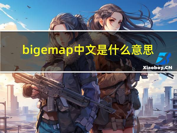 bigemap中文是什么意思的相关图片