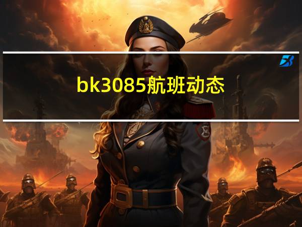 bk3085航班动态的相关图片