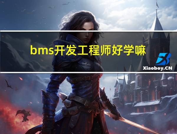 bms开发工程师好学嘛的相关图片