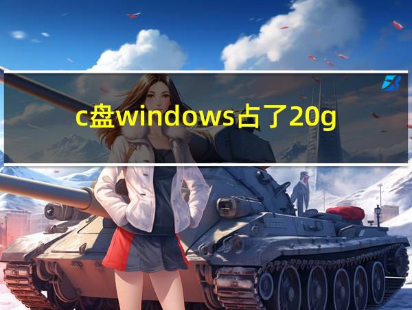 c盘windows占了20g的相关图片