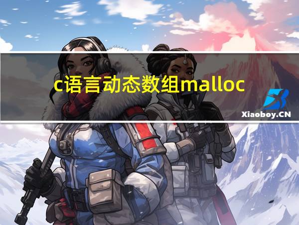 c语言动态数组malloc的相关图片