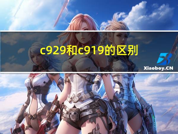 c929和c919的区别的相关图片