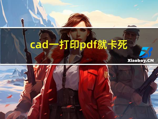 cad一打印pdf就卡死的相关图片