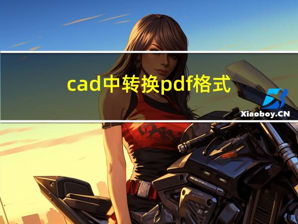 cad中转换pdf格式的相关图片