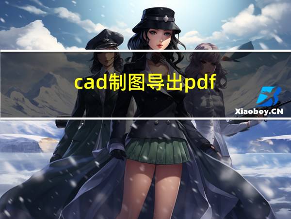 cad制图导出pdf的相关图片