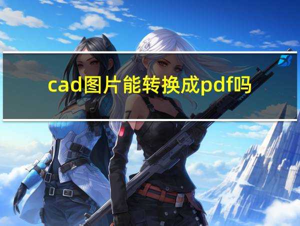 cad图片能转换成pdf吗的相关图片