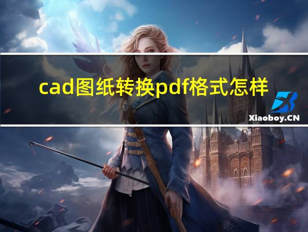 cad图纸转换pdf格式怎样布满图纸的相关图片