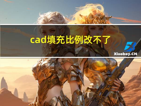 cad填充比例改不了的相关图片