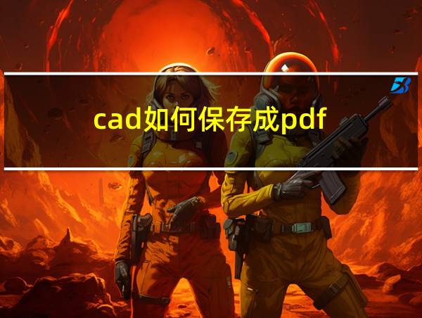 cad如何保存成pdf的相关图片