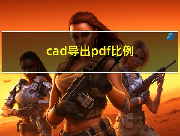 cad导出pdf比例的相关图片