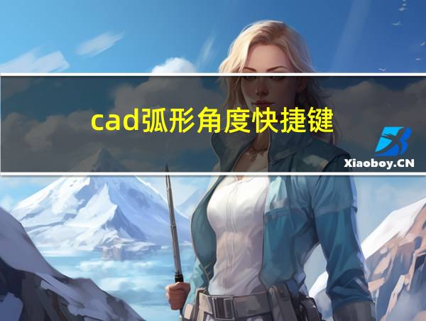 cad弧形角度快捷键的相关图片