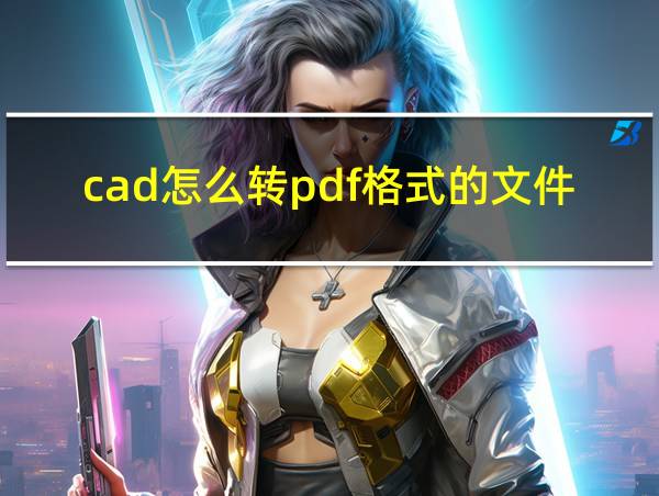 cad怎么转pdf格式的文件的相关图片