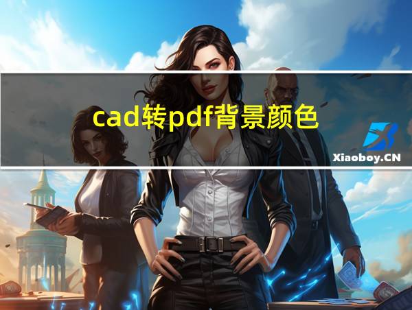 cad转pdf背景颜色的相关图片