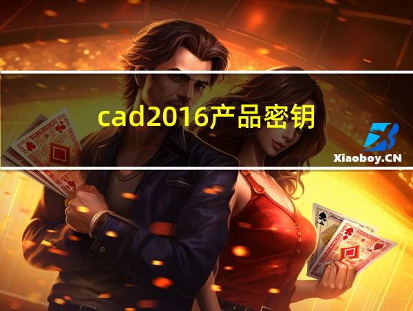 cad2016产品密钥的相关图片