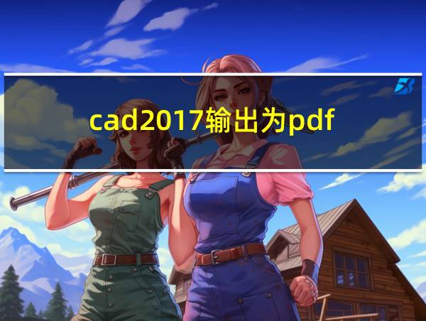 cad2017输出为pdf的相关图片