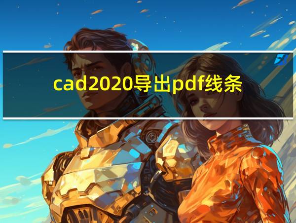 cad2020导出pdf线条变粗的相关图片